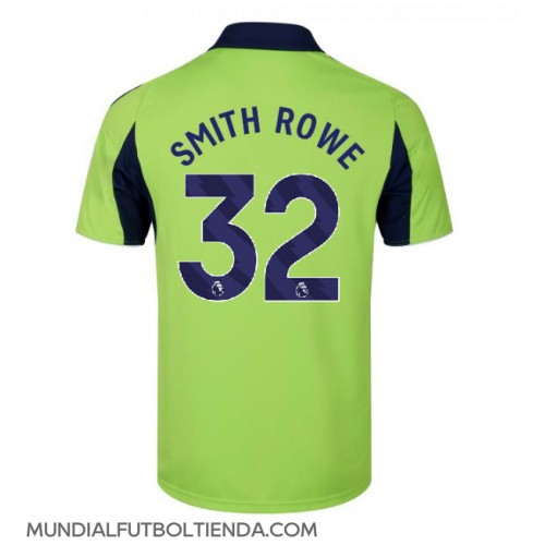 Camiseta Fulham Emile Smith Rowe #32 Segunda Equipación Replica 2025-26 mangas cortas